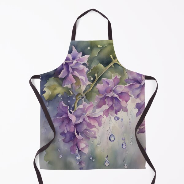 Item preview, Purple Flowers in Rain designed and sold by CalmnessbyChoice.