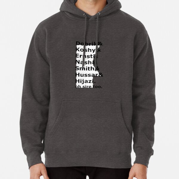 black x squad hoodie orange