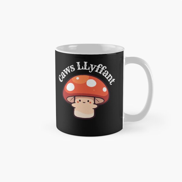 Item preview, toadstool in welsh language designed and sold by BandM Jos-Wilias.