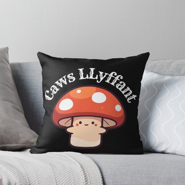 Item preview, toadstool in welsh language designed and sold by aledfychan.