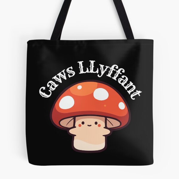 Item preview, toadstool in welsh language designed and sold by BandM Jos-Wilias.