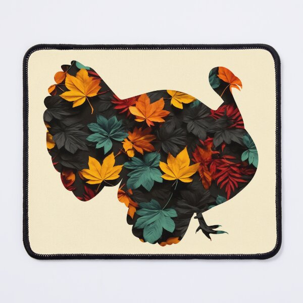 Item preview, Autumn Turkey - Fall Leaves Art designed and sold by TherezaDesign.
