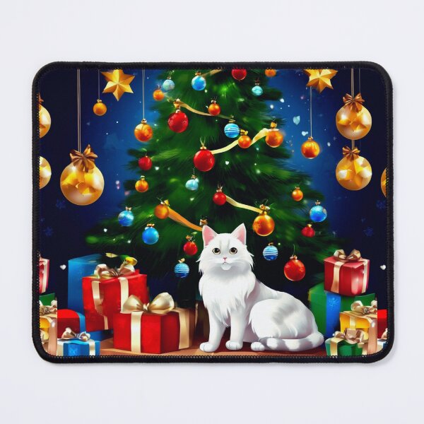 Item preview, Cat Christmas Trees – Happy Claws. designed and sold by Zofia Sosnecka.