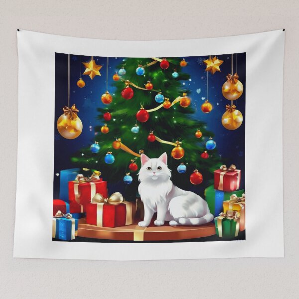 Item preview, Cat Christmas Trees – Happy Claws.  designed and sold by Zofia Sosnecka.