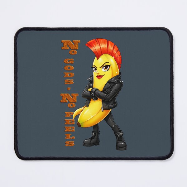 Item preview, No Gods No Peels - Punk Rock Banana Rebellion designed and sold by UnpeelMeArt.