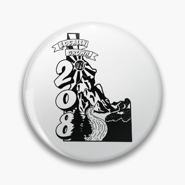 Item preview, Idaho Native - Locally Grown in 208 designed and sold by catmmars.
