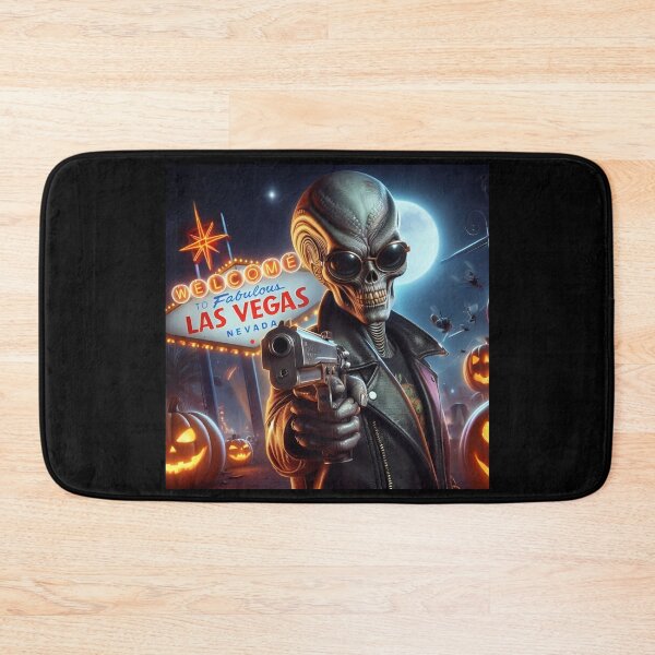 Item preview, Halloween Noir Alien Gangster Revolver﻿ designed and sold by Voodoo Store Paranormal Collections.