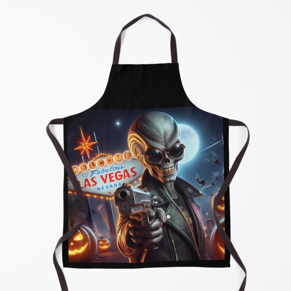 Item preview, Halloween Noir Alien Gangster Revolver designed and sold by Voodoo Store Paranormal Collections.