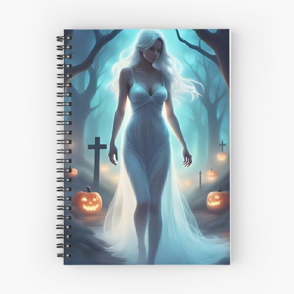 Artikelvorschau, Der Geist von Salems Halloween-Nacht entworfen und verkauft von SHOCAMPOS DESIGNS .