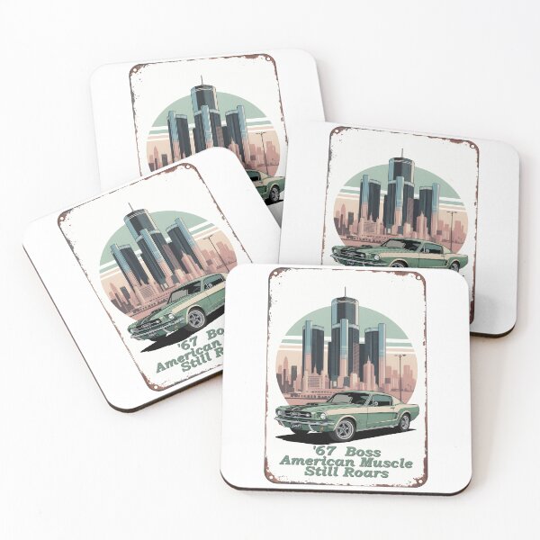 Item preview, Meet The '67 Boss - retro metal plate advertising designed and sold by Museum Of Non-Existing Art.