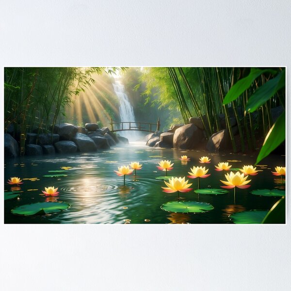 Item preview, Mystic Garden Flow designed and sold by ArtfullMinds.