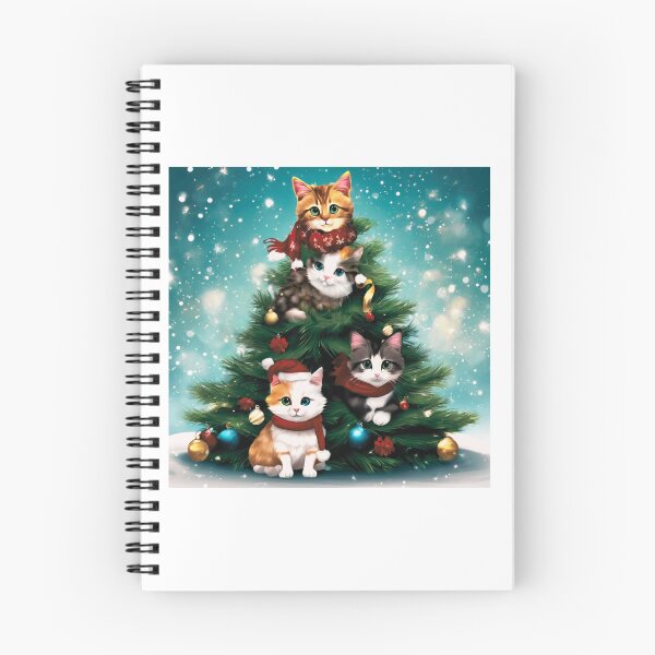 Item preview, Cat Christmas Trees – Happy Claws.  designed and sold by Zofia Sosnecka.