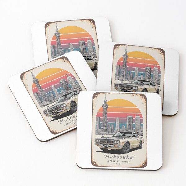 Item preview, GTR Hakosuka JDM - retro metal plate advertising designed and sold by Museum Of Non-Existing Art.