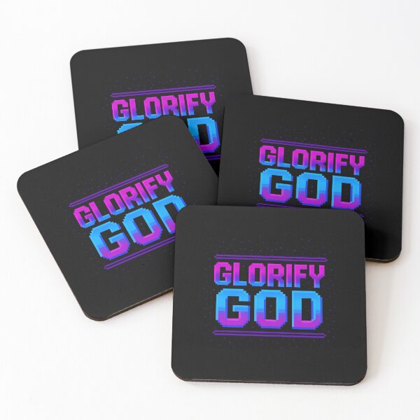 Item preview, Glorify God Retro Arcade Shirt | 90s Christian Gaming | Pixel Art Faith | Jesus Gamer designed and sold by Kostjani.