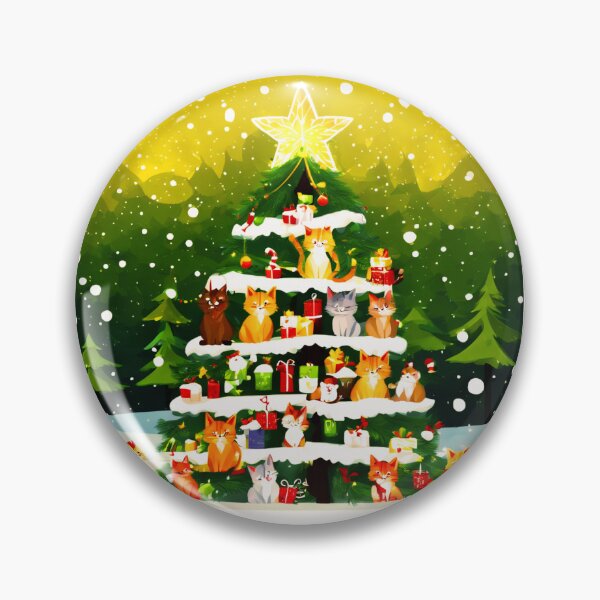 Item preview, Cat Christmas Trees – Happy Claws.  designed and sold by Zofia Sosnecka.