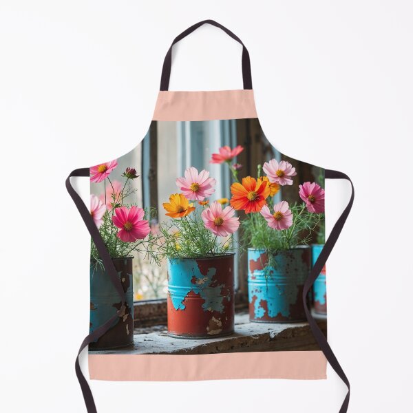Item preview, Colorful Wildflowers in Tin Cans designed and sold by sneidere9dace.