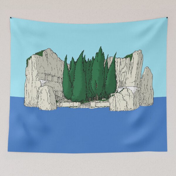 Item preview, the Isle of the Dead on a perfect day designed and sold by NomCouture.