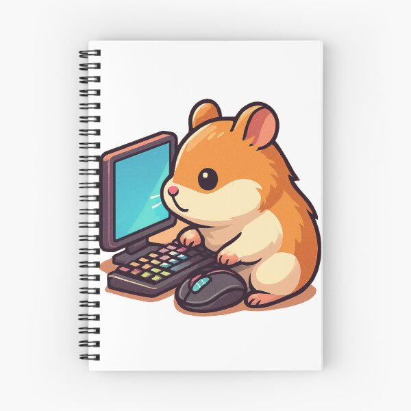 Item preview, Hamster Gamer Setup, Tiny Gaming Station Design designed and sold by E.D.CH designs..