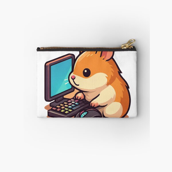 Item preview, Hamster Gamer Setup, Tiny Gaming Station Design designed and sold by E.D.CH designs..