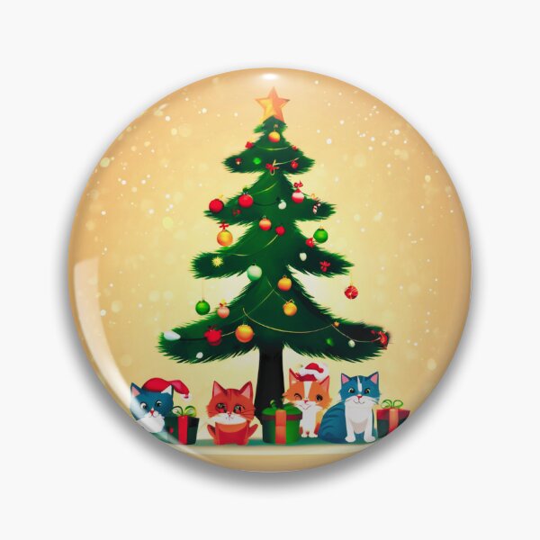 Item preview, Cat Christmas Trees – Happy Claws.  designed and sold by Zofia Sosnecka.