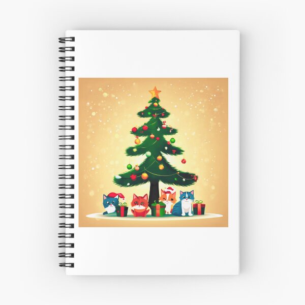 Item preview, Cat Christmas Trees – Happy Claws.  designed and sold by Zofia Sosnecka.