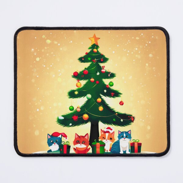 Item preview, Cat Christmas Trees – Happy Claws. designed and sold by Zofia Sosnecka.
