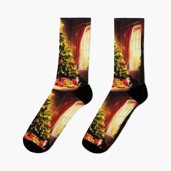 Item preview, Cat Christmas Trees – Happy Claws.  designed and sold by Zofia Sosnecka.