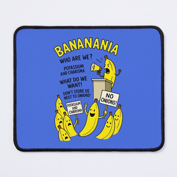 Item preview, Bananania Protest - Funny Political Fruit Meme designed and sold by UnpeelMeArt.
