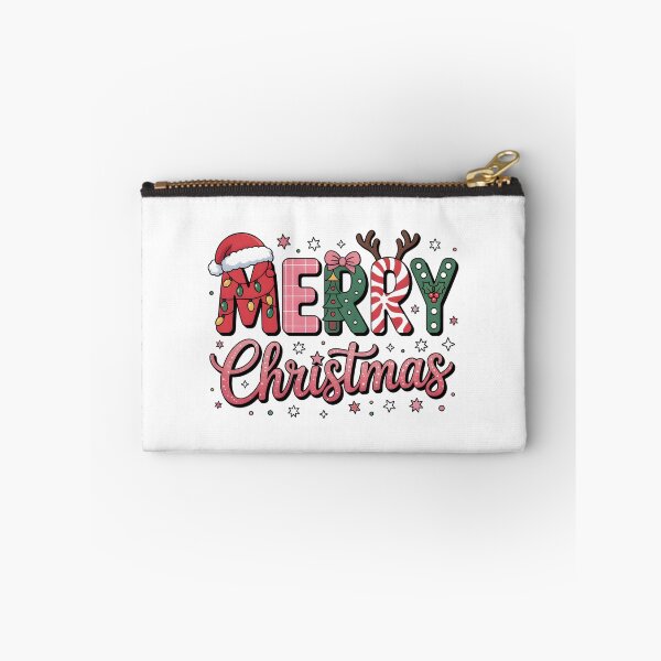 Item preview, Playful Merry Christmas Typography Design designed and sold by SoftStyleStudio ⭐⭐⭐.