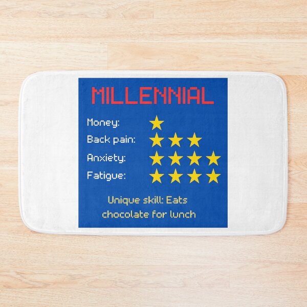 Item preview, Funny Millennial Rating Chart designed and sold by Pets & Memes & Stuff.