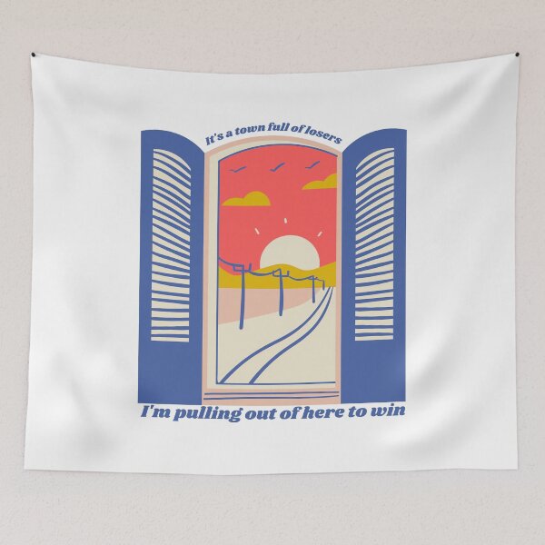 Item preview, Bruce Springsteen - Thunder Road Lyrics designed and sold by jleeg.