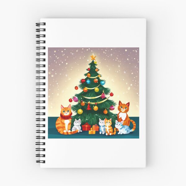 Item preview,  Cat Christmas Trees – Happy Claws.  designed and sold by Zofia Sosnecka.