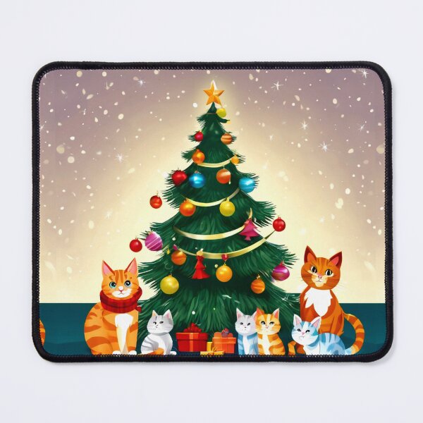 Item preview, Cat Christmas Trees – Happy Claws. designed and sold by Zofia Sosnecka.