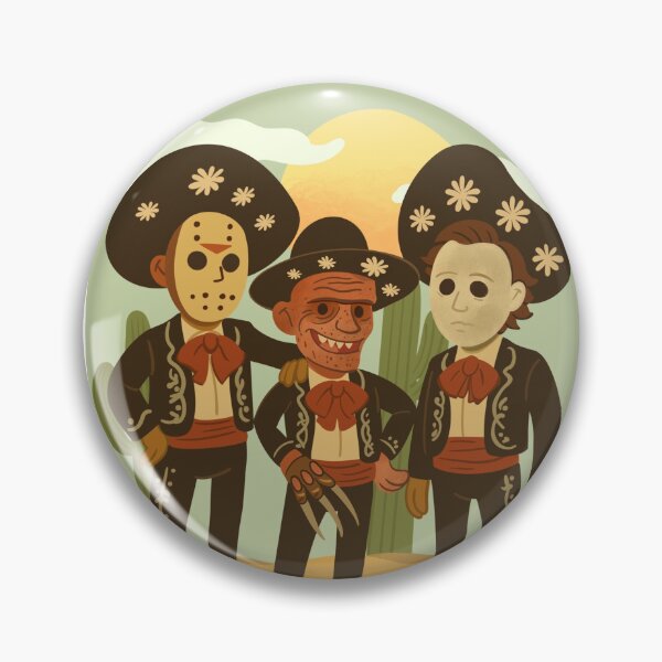 Item preview, The Three (Spooky) Amigos! designed and sold by PrintsODorkness.