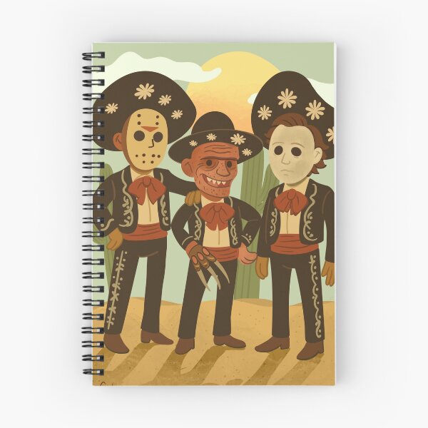 Item preview, The Three (Spooky) Amigos! designed and sold by PrintsODorkness.