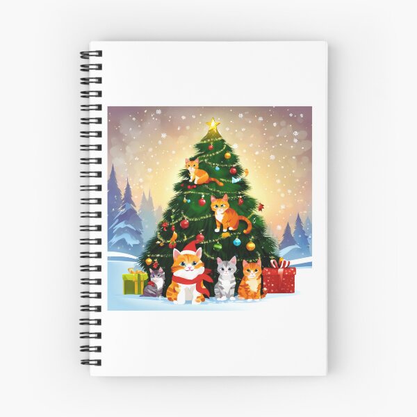 Item preview, Cat Christmas Trees – Happy Claws.  designed and sold by Zofia Sosnecka.