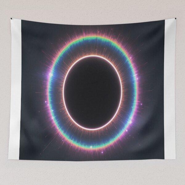 Item preview, Radiant color circles pattern designed and sold by saly55887.