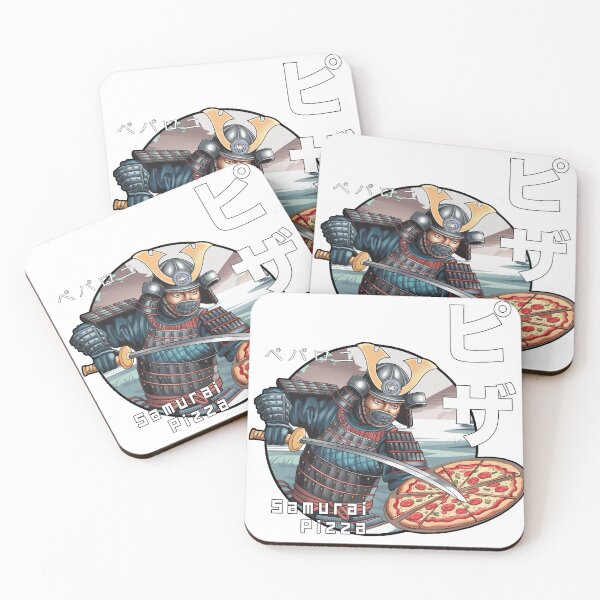 Item preview, Round Samurai  Pizza (ピザ) Japansee designed and sold by matteflor.