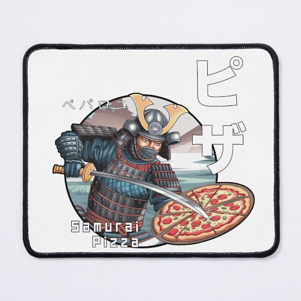 Item preview, Round Samurai Pizza (ピザ) Japansee designed and sold by matteflor.
