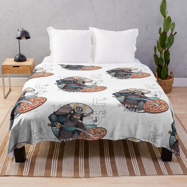 Item preview, Round Samurai Pizza (ピザ) Japansee designed and sold by matteflor.