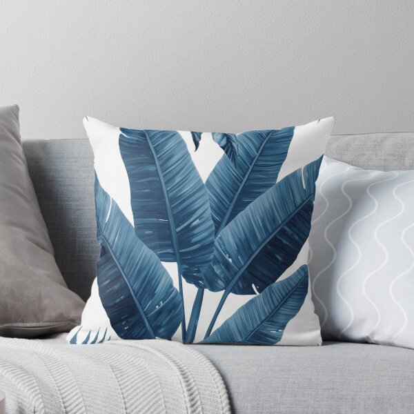 Item preview, blue leaf pattern designed and sold by saly55887.