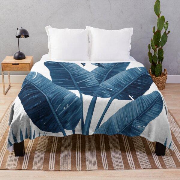 Item preview, blue leaf pattern designed and sold by saly55887.