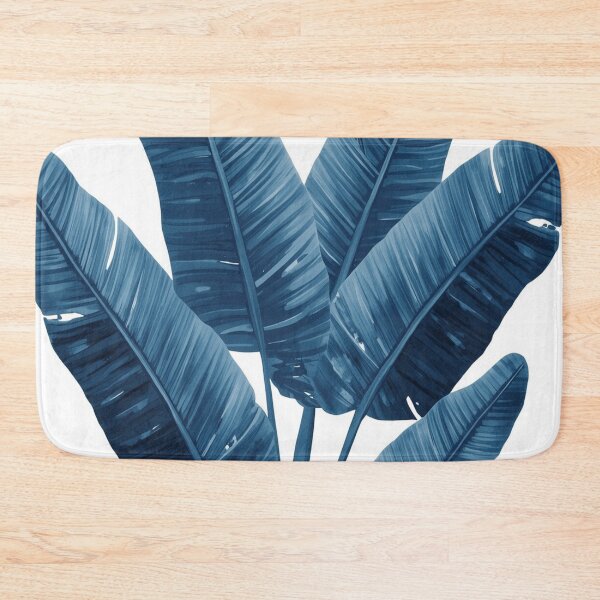 Item preview, blue leaf pattern designed and sold by saly55887.