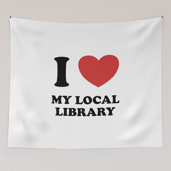 Item preview, Support Your Local Library designed and sold by Inspirationmotivation.