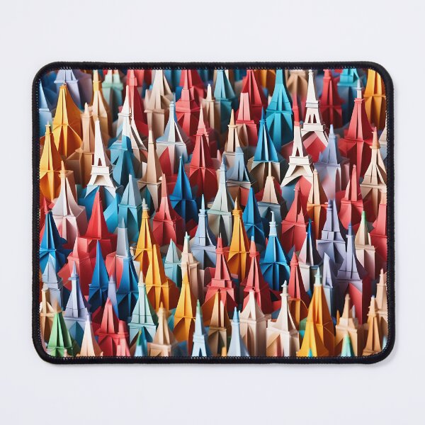 Item preview, Origami Art - Multiplicity of Eiffel Towers: A Parisian Icon Reimagined designed and sold by ArtfulFolds.