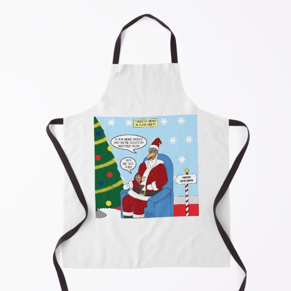 Item preview, Turkey Santa designed and sold by Out to Lunch Cartoons and More.
