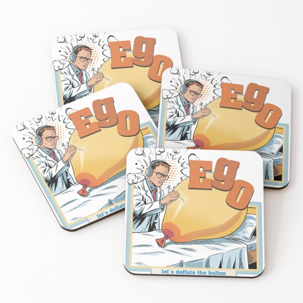 Item preview, Deflate the Ego — Psychology Humor Graphic designed and sold by Exclusive22.
