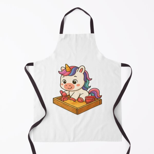 Item preview, Unicorn baby in the sandbox designed and sold by Mr.Epic - Shop.