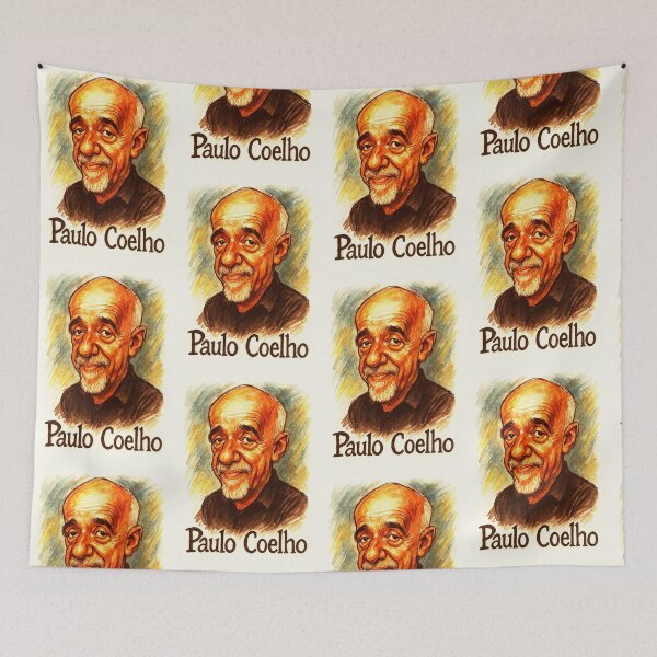 Item preview, Paulo Coelho Caricature designed and sold by Sarcastic designs.