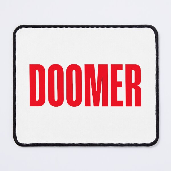 Item preview, Doomer, Red Bold designed and sold by Memes N Lore .